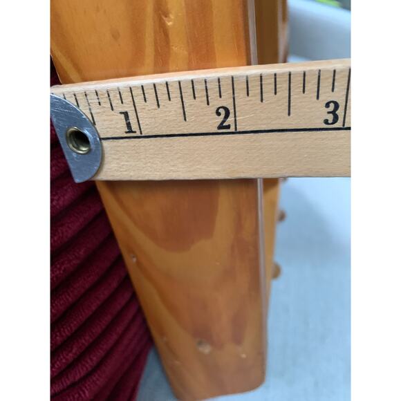 Adorable Small Pegged Wood Shelf Heart Cutouts 3 Tier Vintage - Picture 8 of 8